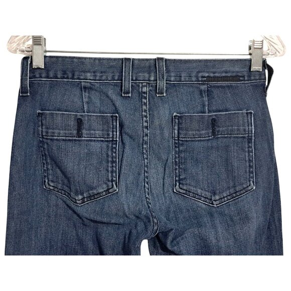 Lucky Brand Gene Montesano Flared Denim Jeans Vintage Inspired Bootcut Womens Sz - Picture 7 of 10